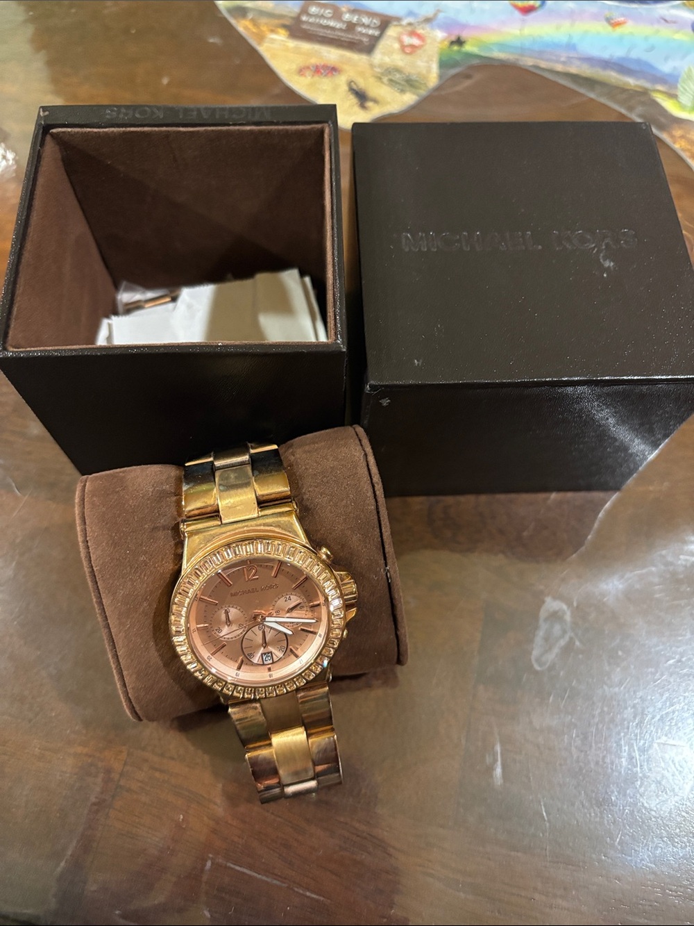 Rose gold Michael kors Watch